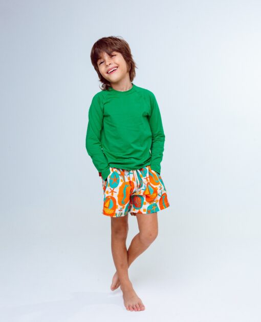 Camisa UV Lisa Verde