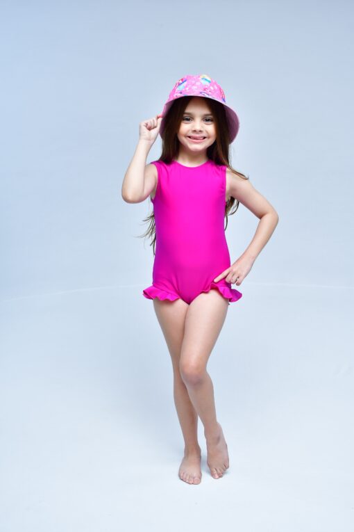 Maiô Camiseta Liso Rosa